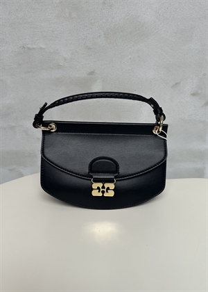 Apo-G taske mini top handle Sort A6349 Ganni 
